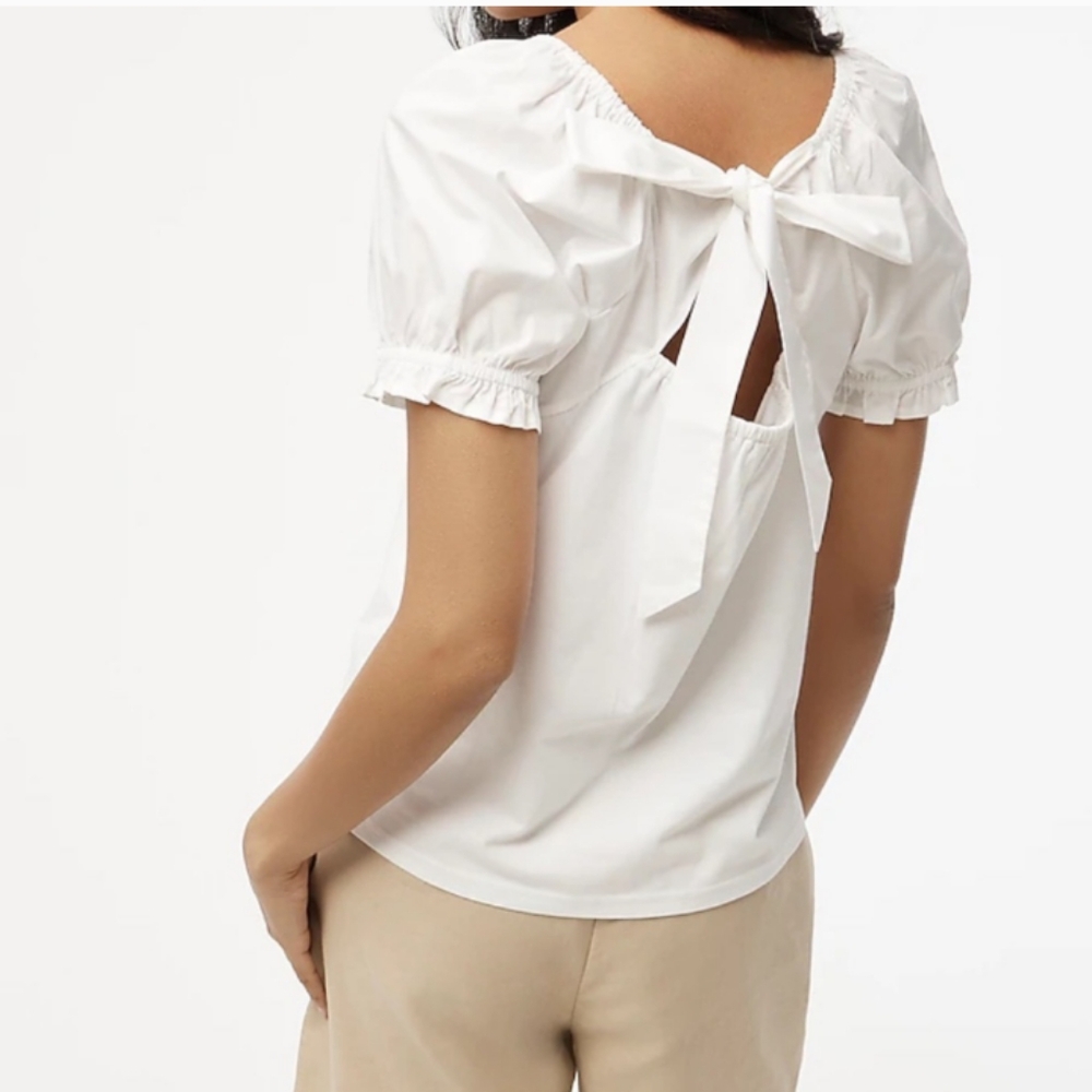 J. Crew Tie-back top NWT
